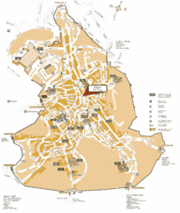 Siena Tourist Map