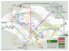 Singapore Future Railway System Map