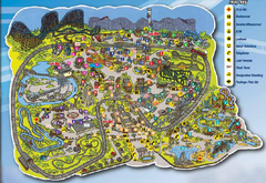 Six Flags St. Louis Map