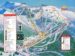 Ski Santa Fe Resort Ski Trail Map