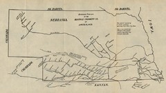 Skimming Stations of the Beatrice Creamery Company in Lincoln Nebraska, 1901 Map