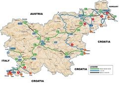 Slovenia Highways Map