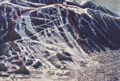 Snow King Ski Area Ski Trail Map