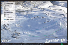 Snow Park Ski Trail Map