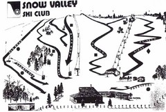 Snow Valley Ski Club ? Ski Trail Map