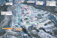 Snow Wave Park Shiratori Kōgen Ski Trail Map