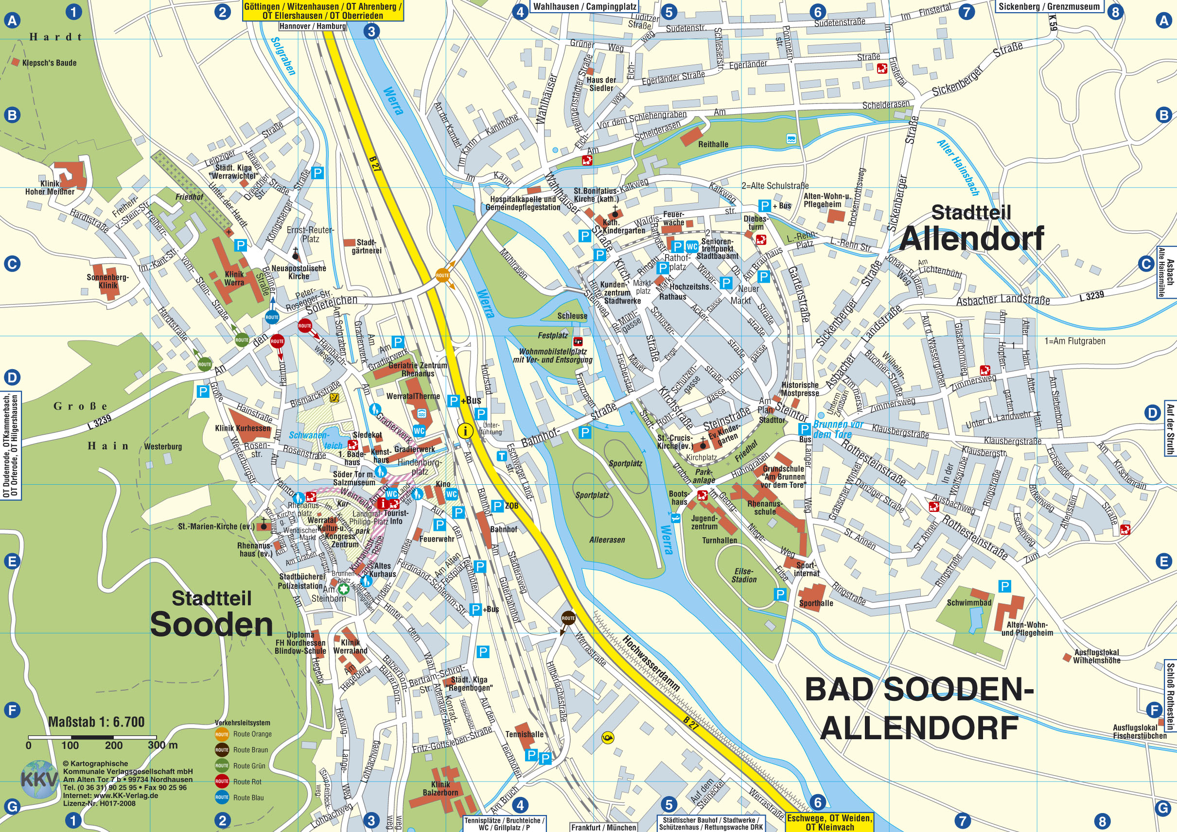 Sooden-Allendorf Map - Allendorf Germany • mappery