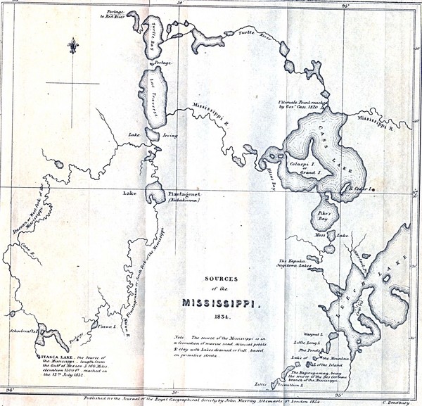 mississippi river map. of the Mississippi River