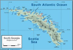 South Georgia and the South Sandwich Islands Map