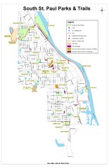 South St. Paul Parks and Trails Map