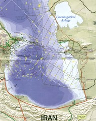 Southen Caspian Sea Oil Claims Map