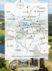 Southern France Tourist Map