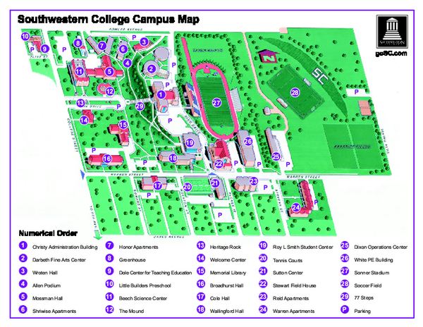 valley side university map download