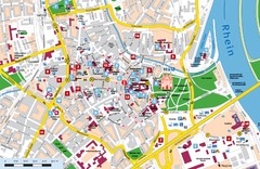 Speyer Tourist Map