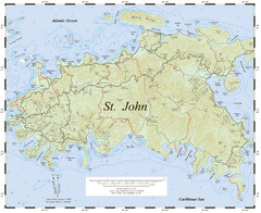 St. John Trail Map