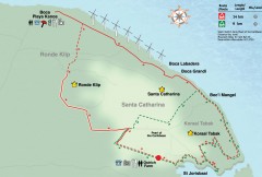 St. Joris Baai / Koraal Tabak Mountain Biking map