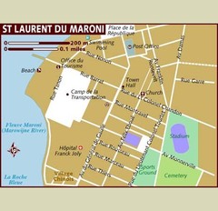 St. Laurent du Maroni Map