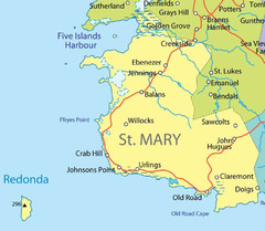 St Mary province Map