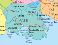 St. Paul province Map