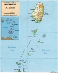 St. Vincent Map