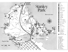 Stanley Park Trail Map