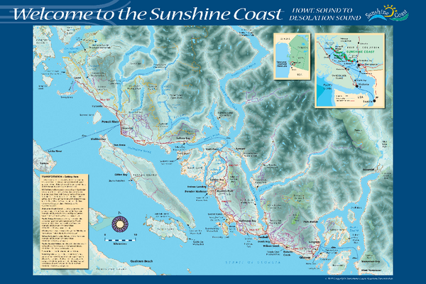 The Sunshine Coast Bc. the Sunshine Coast in BC.