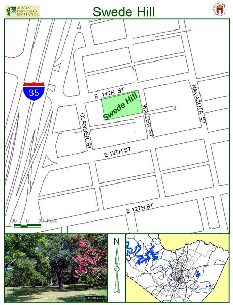 Swede Hill Park Map