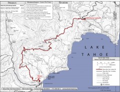 Tahoe Rim Trail: Tahoe City to Brockway Summit...