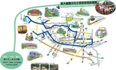 Taichung City Tour Bus Map
