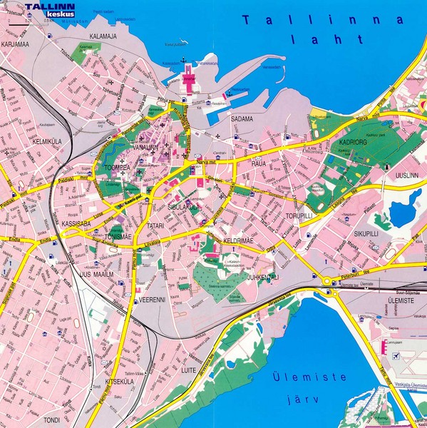 Tallinn City Map