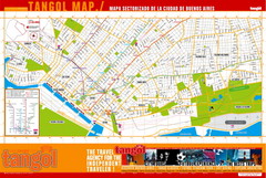 Tangol, Buenos Aires Tourist Map