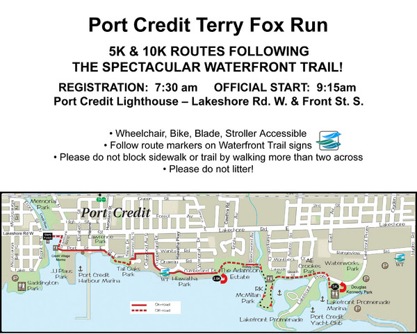 View LocationView Map. click for. Fullsize Terry Fox Run Trail Map