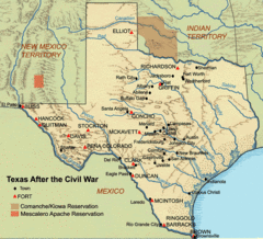 Us Map After Civil War