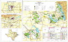 Texas National Forests & Grasslands Map