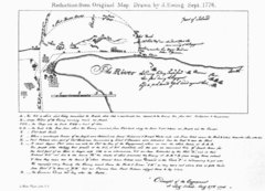 The Campaign of 1776 around New York and Brooklyn Map