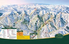 The Canyons Ski Trail Map