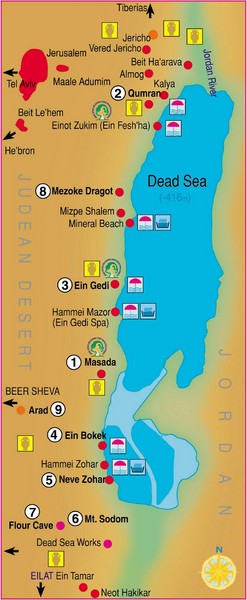 The Dead Sea Map