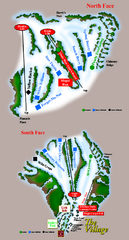 The Homestead Ski Trail Map