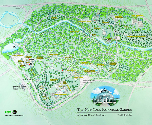 The New York Botanical Garden Map The New York Botanical Garden