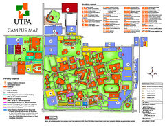 The University of Texas - Pan American Campus Map