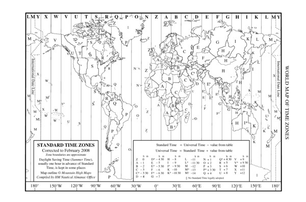 World Map Zones