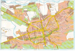 Tiranë Street Map