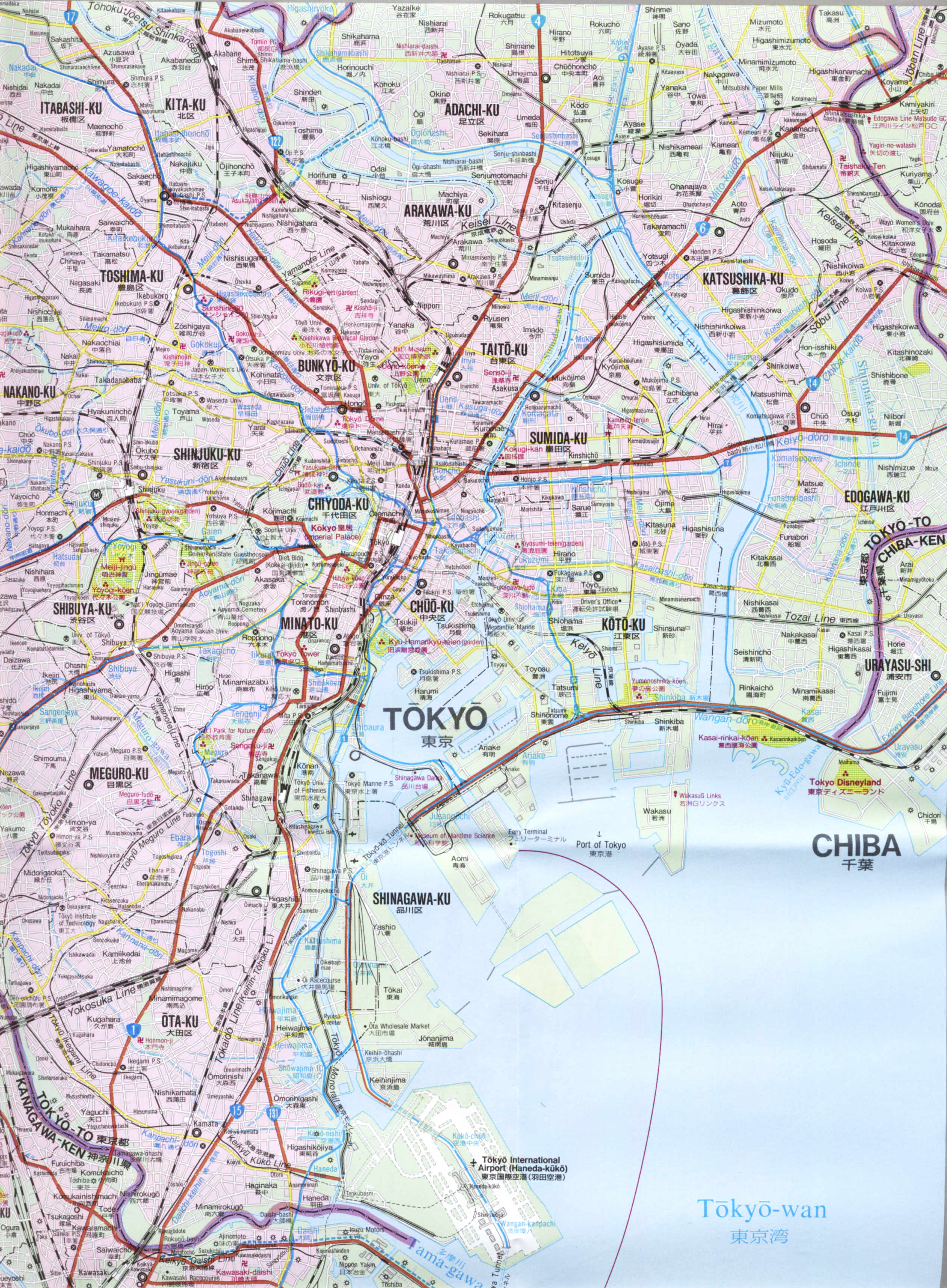 tokyo map see map details from