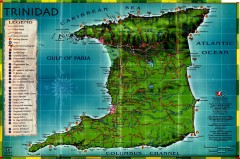 Trinidad Political Map