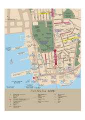 Tsim Sha Tsui Tourist Map