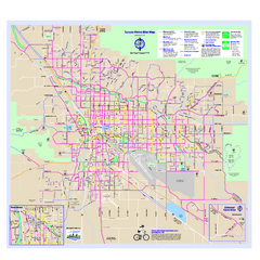 Tucson Metro Bike Map