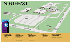 Tulsa Community College - Northeast Campus Map
