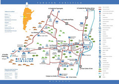 Tunuyan Tourist Map