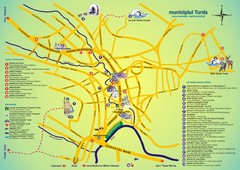 Turda Tourist Map