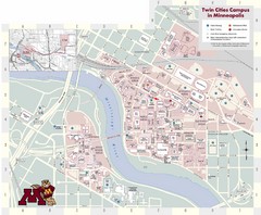 Twin Cities Campus Map